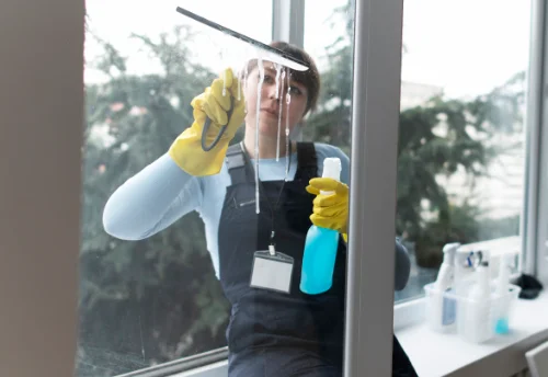 Nettoyage de vitres intérieures et extérieures à Achun